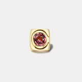 7.87ct Round Pink Tourmaline Impetus Interlocking Puzzle Ring