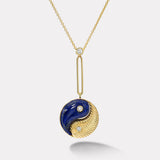 Yin Yang Pendant - Lapis