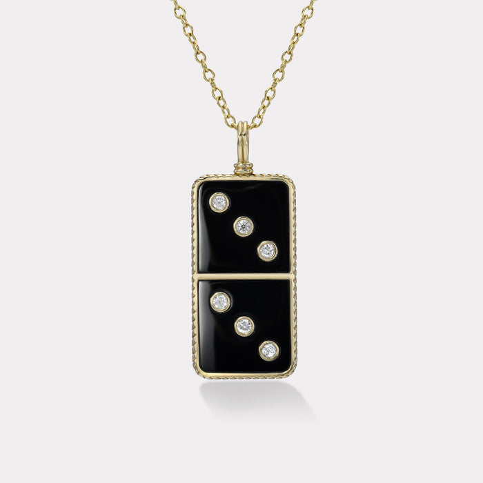 RETROUVAI Domino Necklace